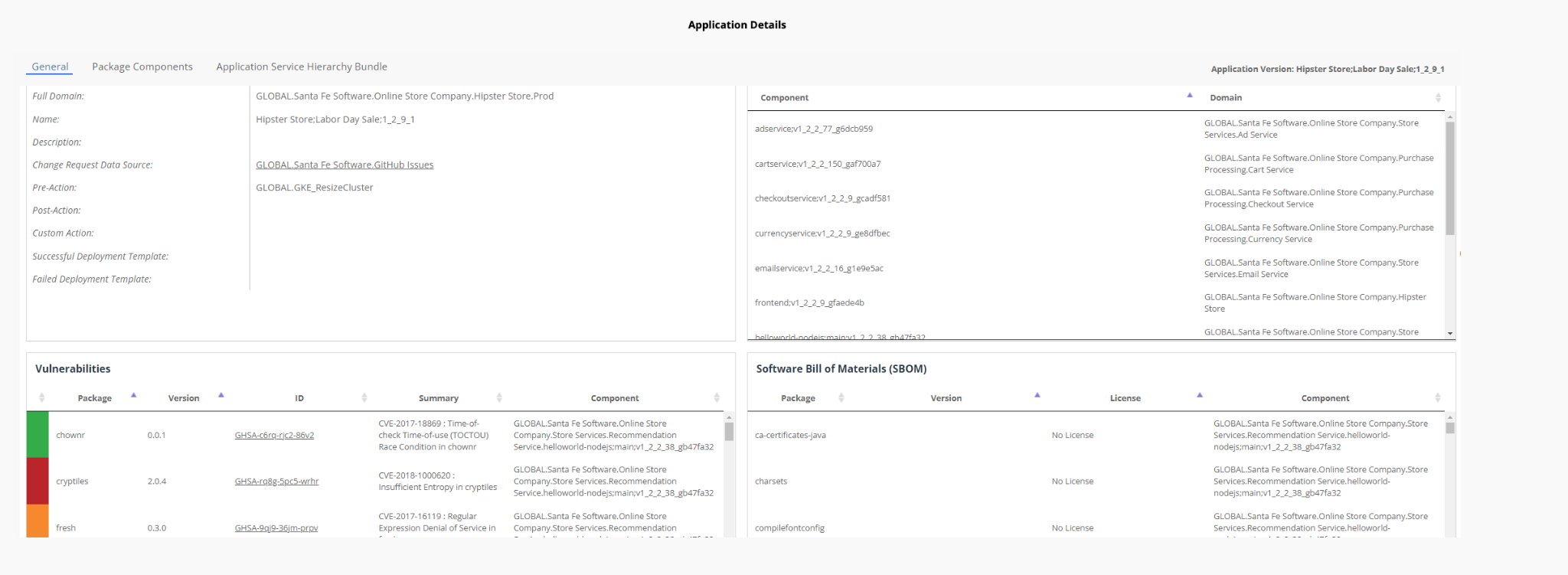 application vulnerability
